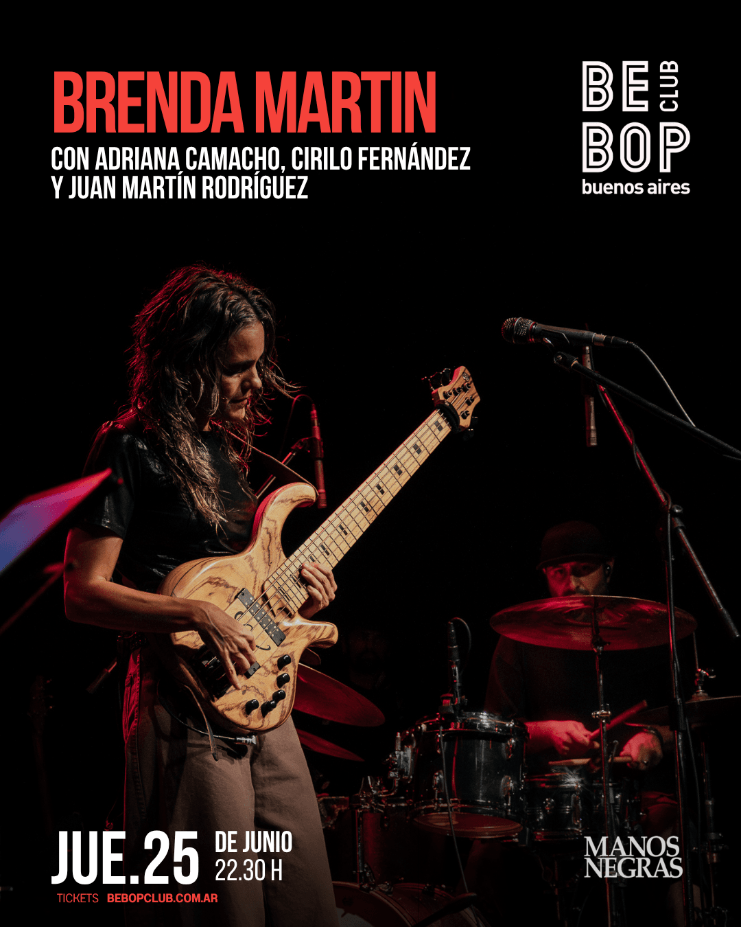 Brenda Martin | Con Adriana Camacho, Cirilo Fernández y Juan Martín Rodríguez  | 25/06/2026