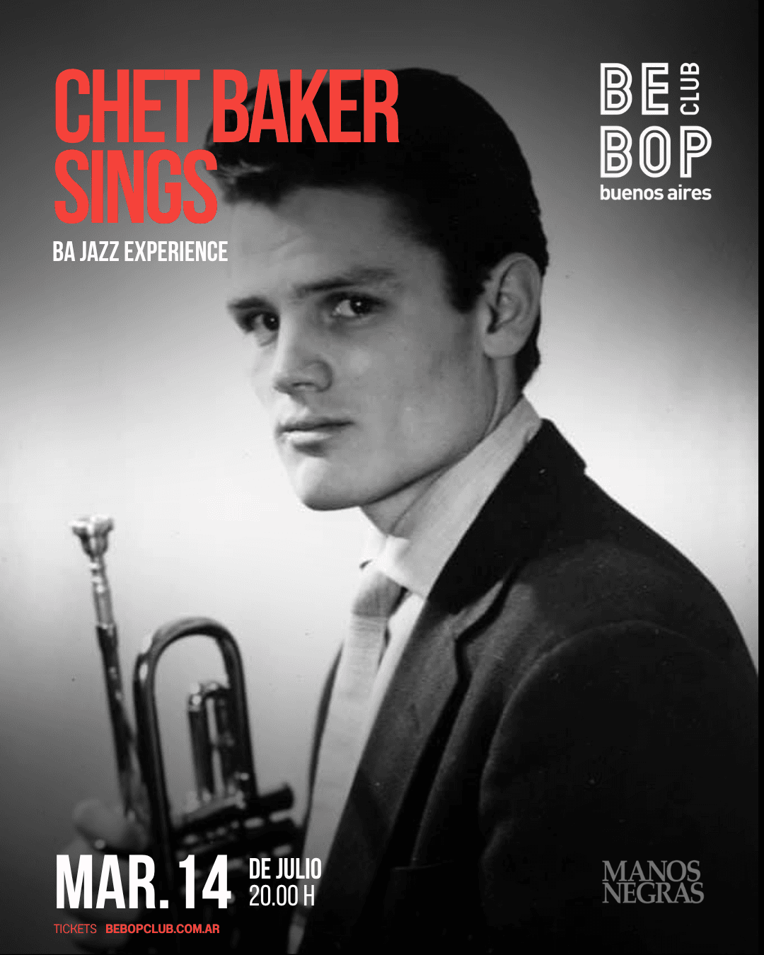 Chet Baker Sings | BA Jazz Experience  | 14/07/2026